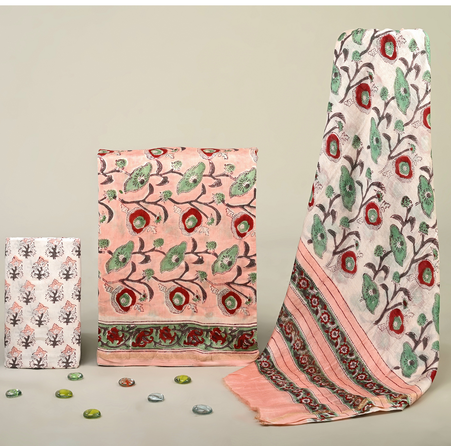 Chanderi Silk Suit Set