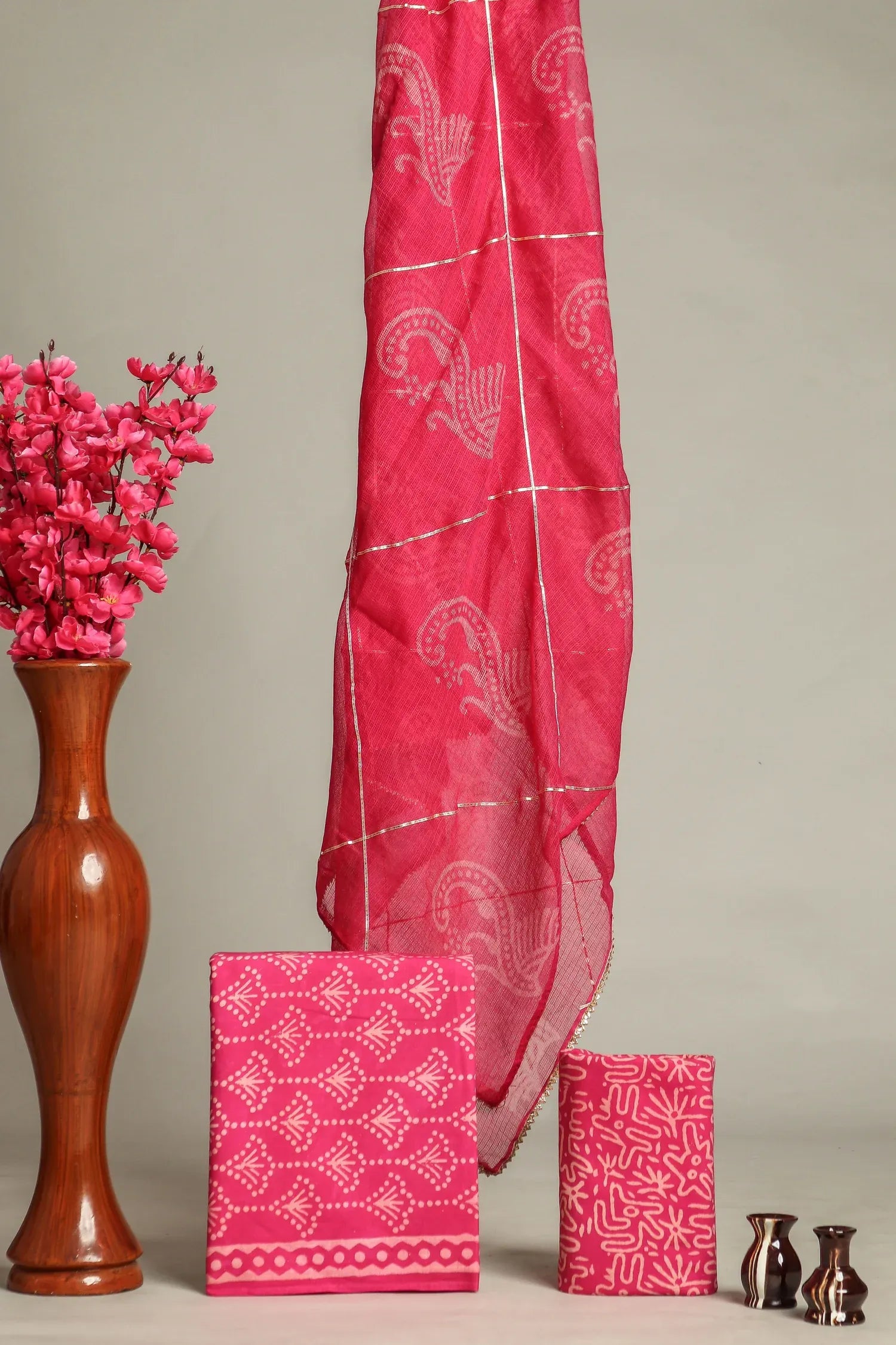 Kota Doriya Lace Dupatta Suit