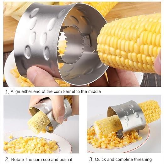 Stainless Steel Corn Peeler