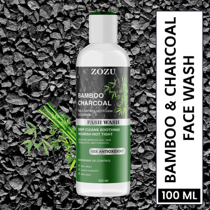 ZOZU Charcoal Face Wash (Pack Of 2)