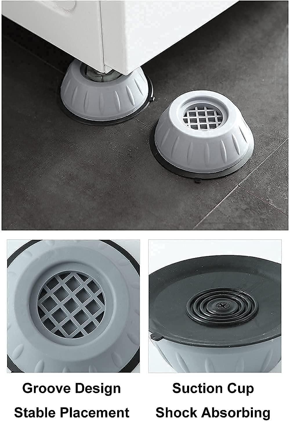 Anti-vibration Pads For Washing Machine (4 Units)