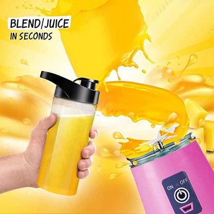 Rechargeable Portable Electric USB Juice Maker Bottle