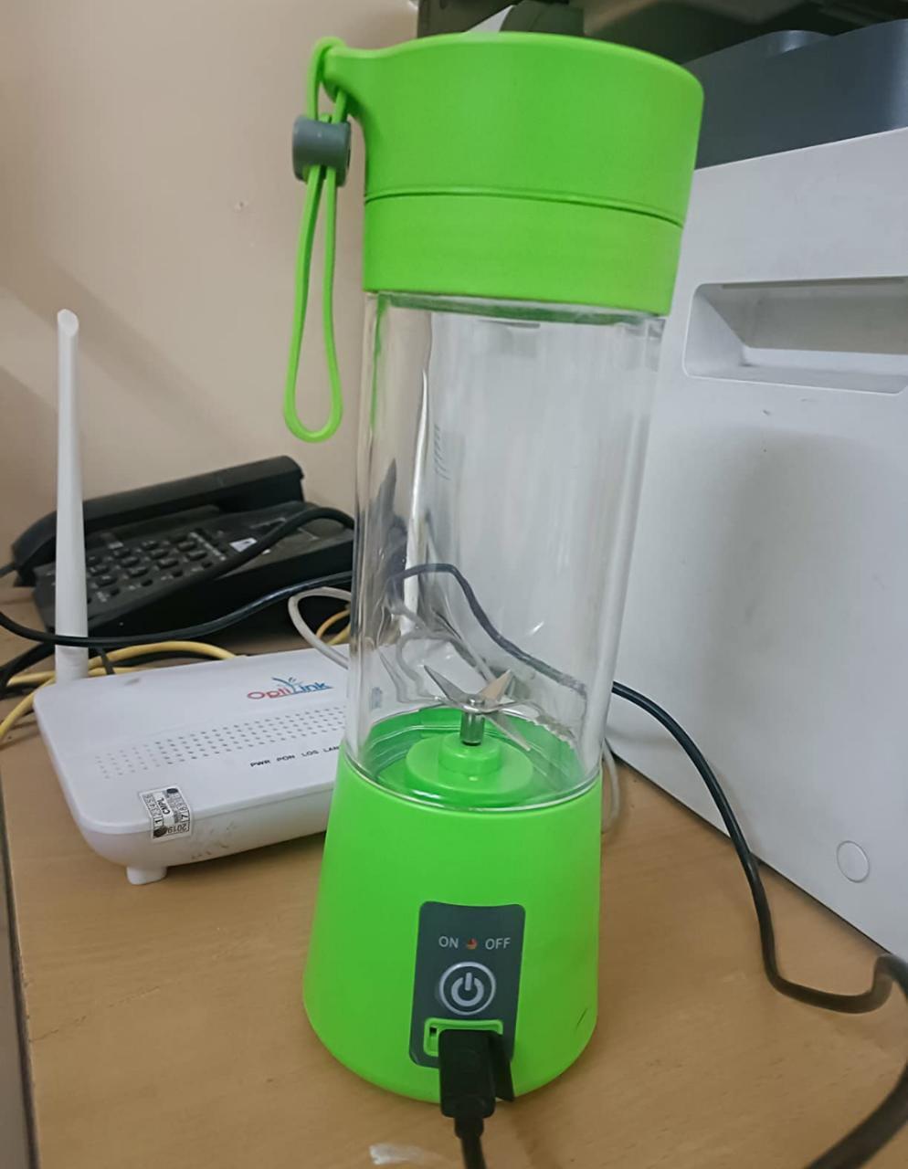 Rechargeable Portable Electric USB Juice Maker Bottle