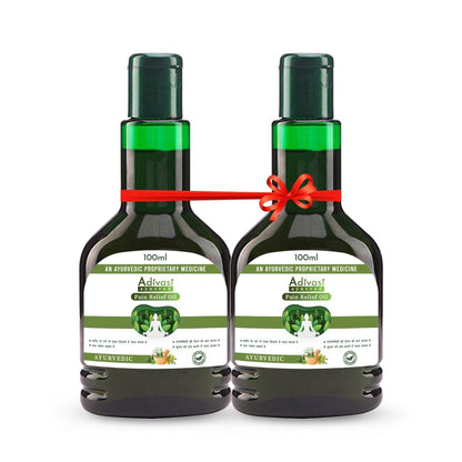 Adivasi Ayurved Pain Relief Oil 100ml(Pack Of 2)