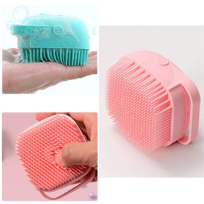 SCRUBBING Soft Silicone Bath Brush