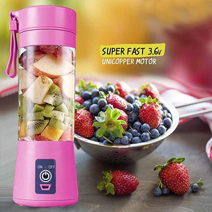 Rechargeable Portable Electric USB Juice Maker Bottle