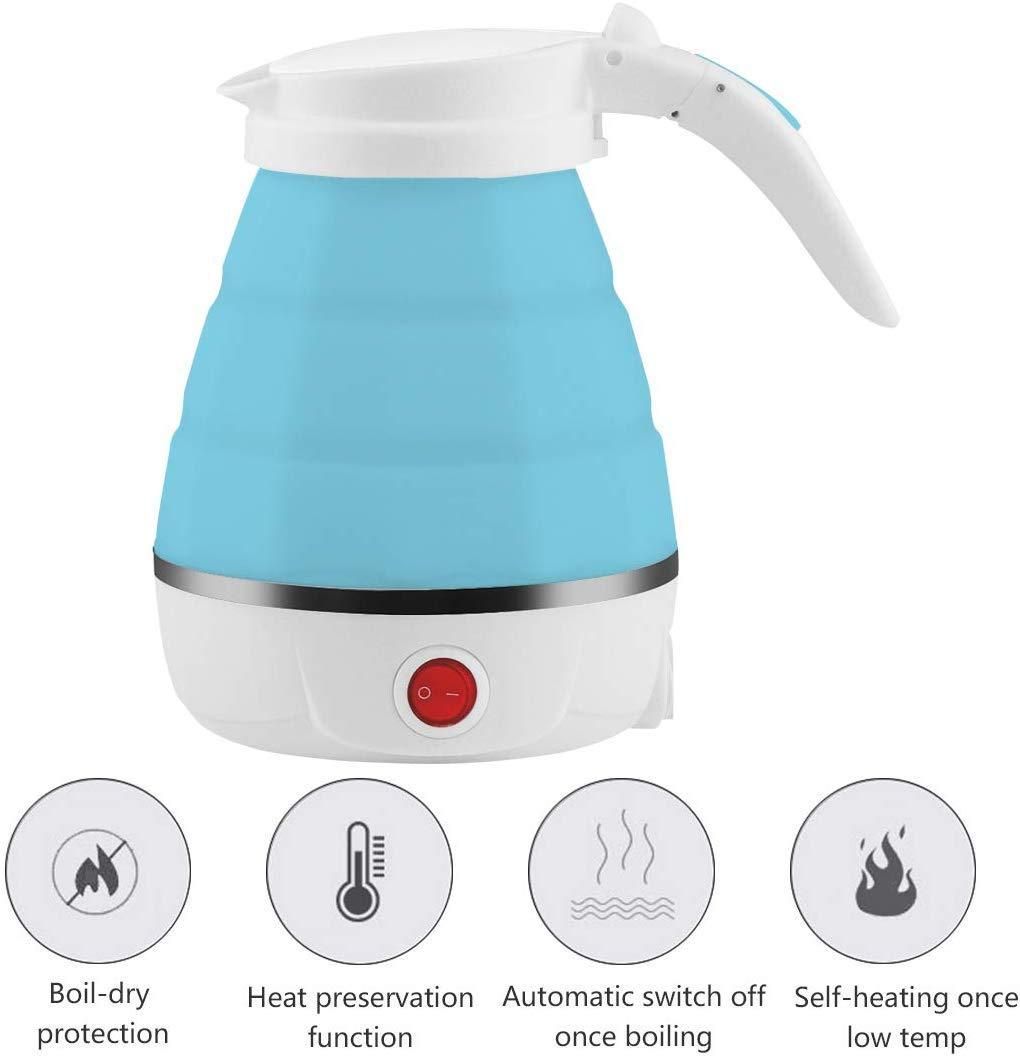 Electric Kettle - Silicone Foldable Electric Water Kettle ( 600 ml )