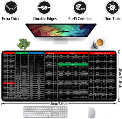 Extended Gaming Laptop Mouse Pad