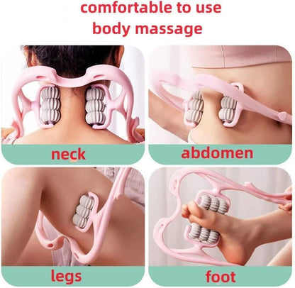 6 Wheel Dual Pressure Point Cervical Neck Massager