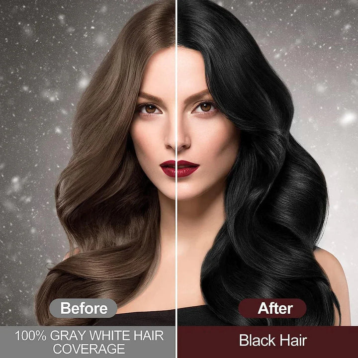 Black Hair Shampoo 3 in 1  (Buy 1 Get 1 Free)