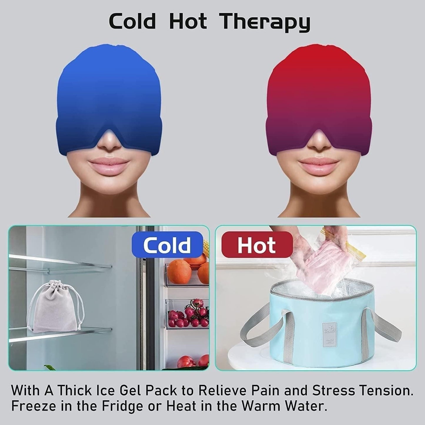 Reusable Headache Relief Mask