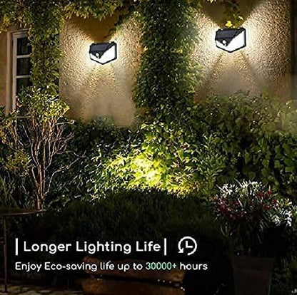 Solar Motion Sensing LED Light with 100 LEDs