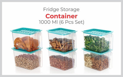 Fridge storage container - Jar (6pcs Set)