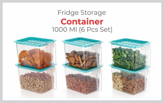 Fridge storage container - Jar (6pcs Set)