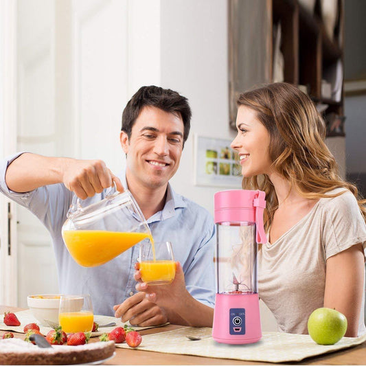 Rechargeable Portable Electric USB Juice Maker Bottle