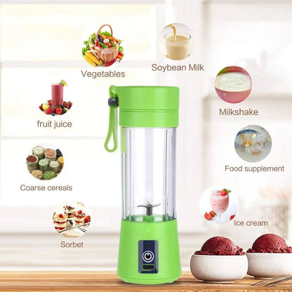 Rechargeable Portable Electric USB Juice Maker Bottle